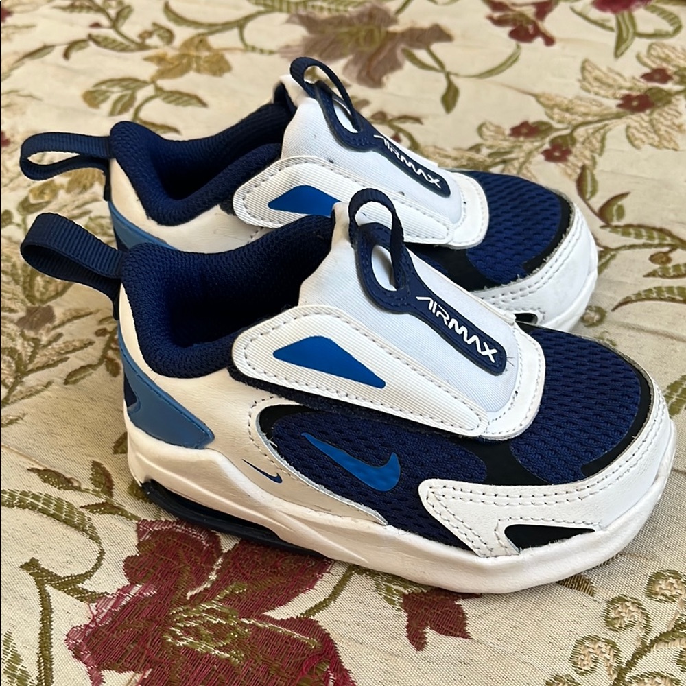 Kids Blue and White Shoes